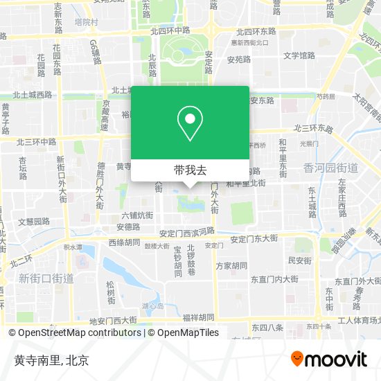 黄寺南里地图