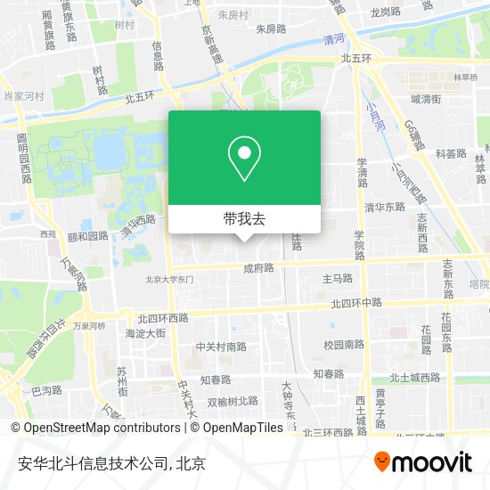 安华北斗信息技术公司地图
