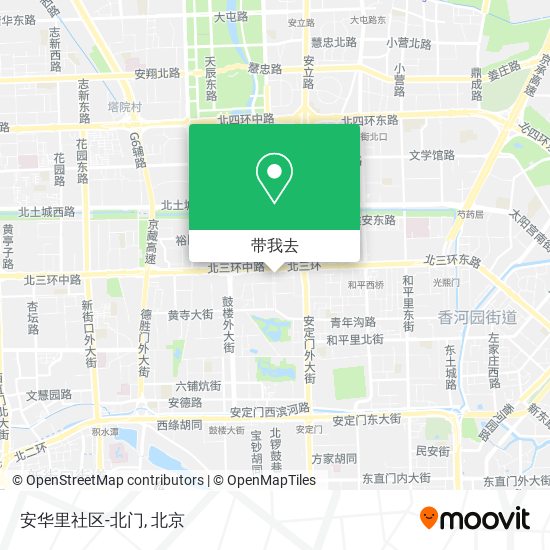 安华里社区-北门地图