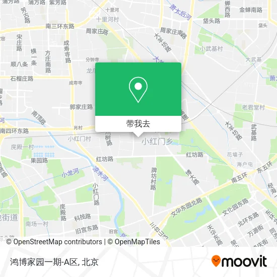 鸿博家园一期-A区地图