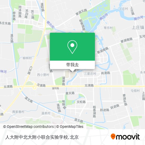 人大附中北大附小联合实验学校地图