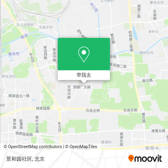 景和园社区地图