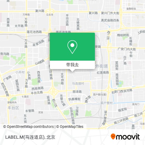 LABEL.M(马连道店)地图