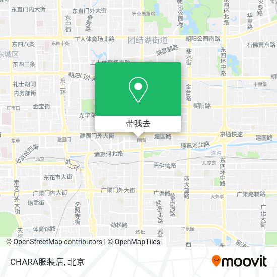 CHARA服装店地图