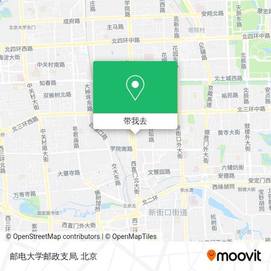 邮电大学邮政支局地图
