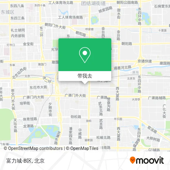 富力城-B区地图