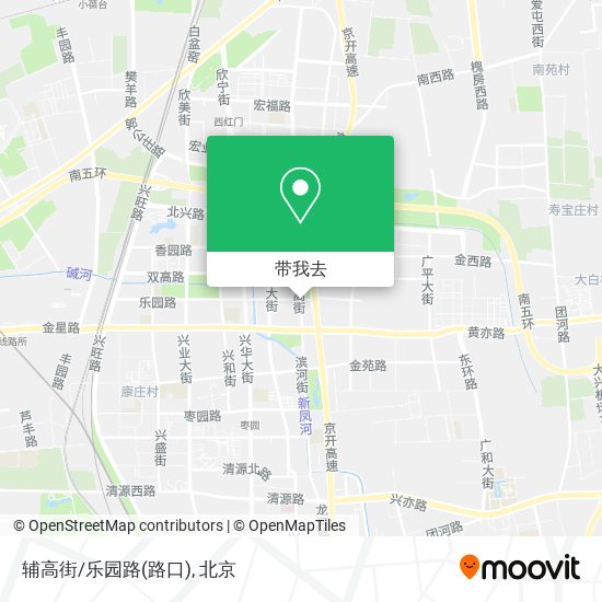 辅高街/乐园路(路口)地图
