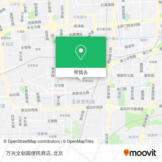 万兴文创园便民商店地图
