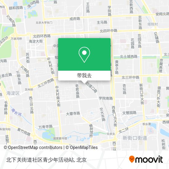 北下关街道社区青少年活动站地图