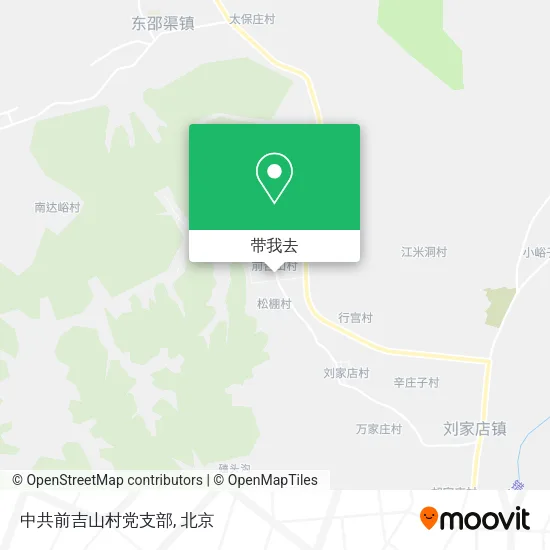 中共前吉山村党支部地图