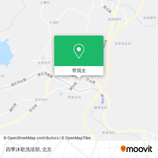 四季沐歌洗浴部地图
