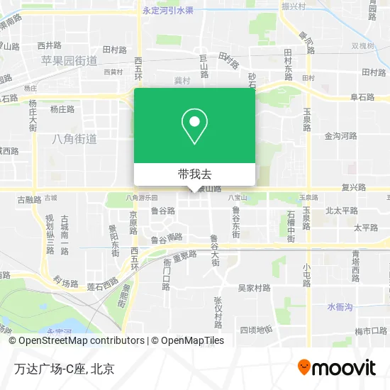 万达广场-C座地图