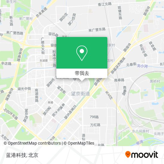 蓝港科技地图