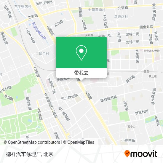 德祥汽车修理厂地图