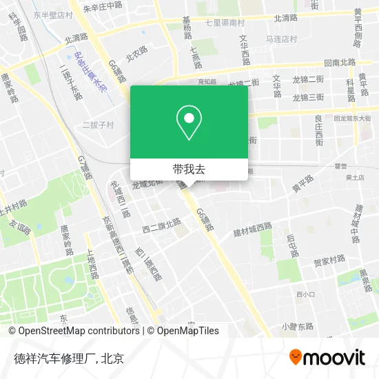 德祥汽车修理厂地图