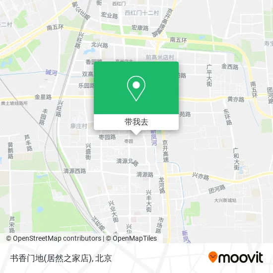 书香门地(居然之家店)地图