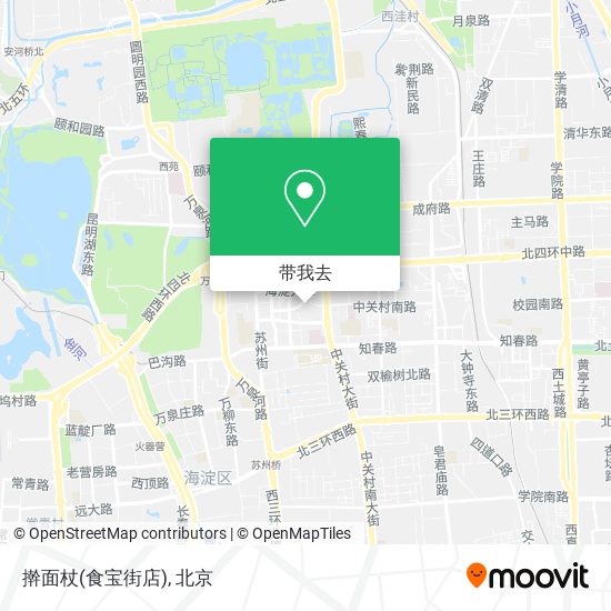 擀面杖(食宝街店)地图