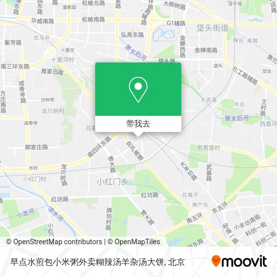 早点水煎包小米粥外卖糊辣汤羊杂汤大饼地图