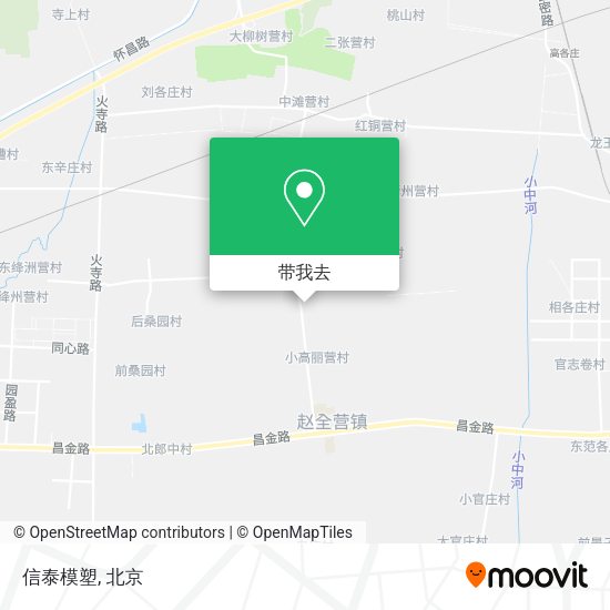 信泰模塑地图
