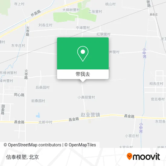 信泰模塑地图