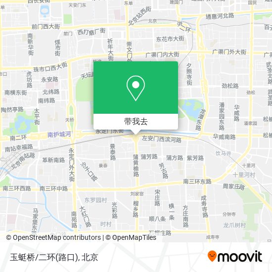 玉蜓桥/二环(路口)地图