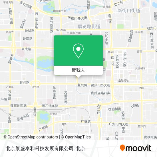 北京景盛泰和科技发展有限公司地图