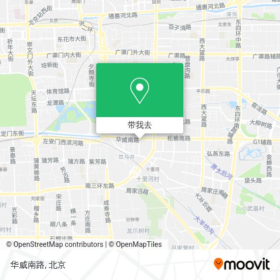 华威南路地图