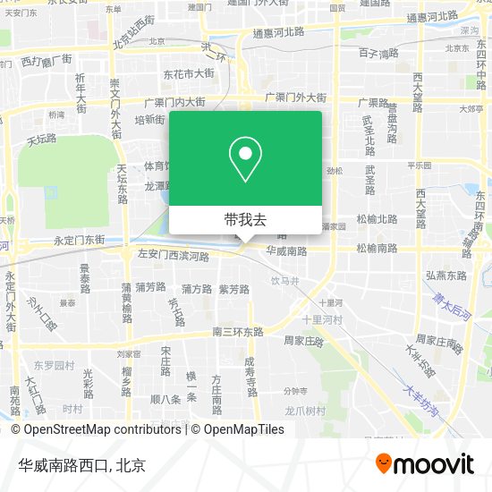 华威南路西口地图