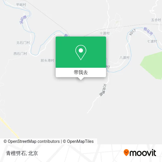 青檀劈石地图
