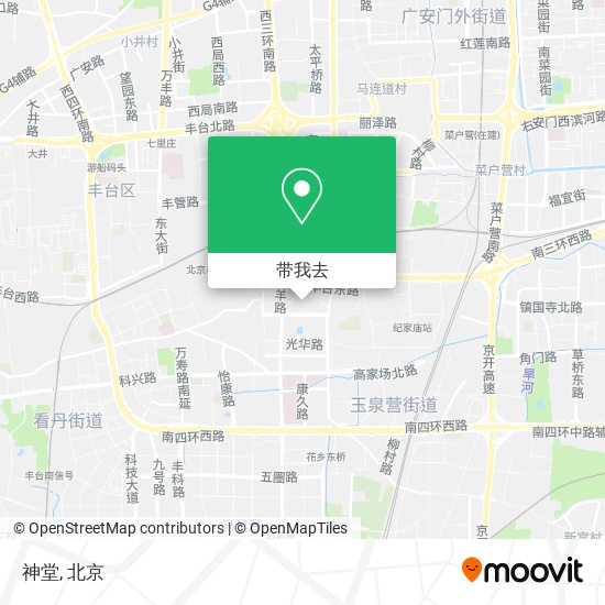 神堂地图