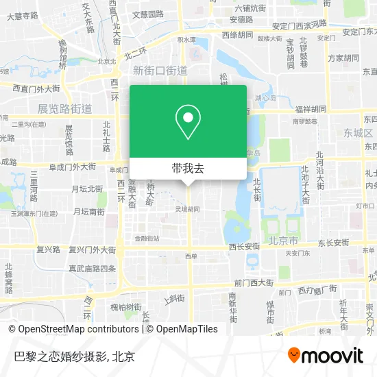 巴黎之恋婚纱摄影地图