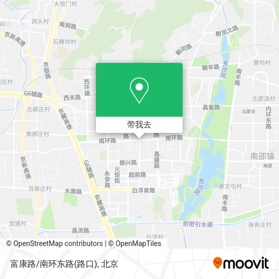 富康路/南环东路(路口)地图