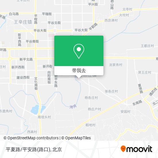 平夏路/平安路(路口)地图