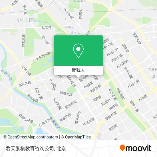 君天纵横教育咨询公司地图