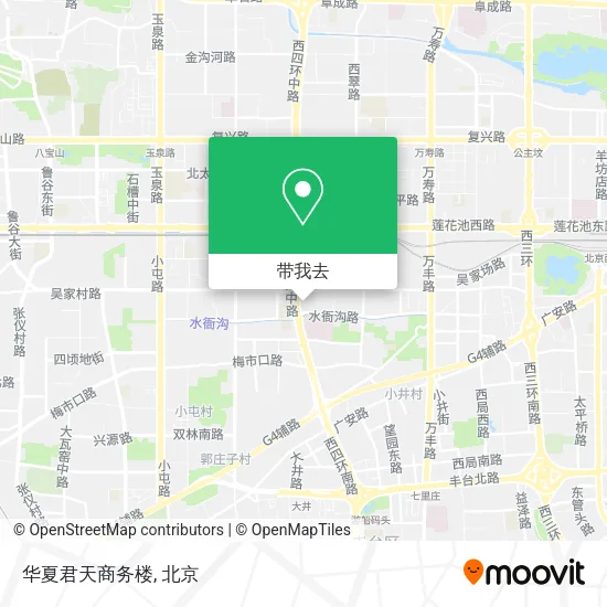 华夏君天商务楼地图