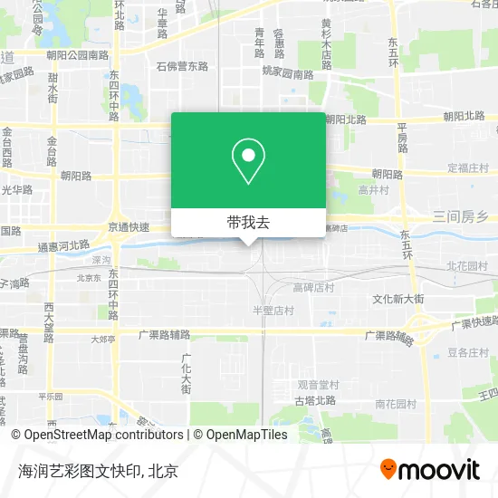 海润艺彩图文快印地图