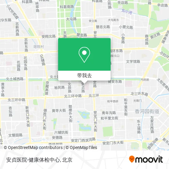 安贞医院-健康体检中心地图