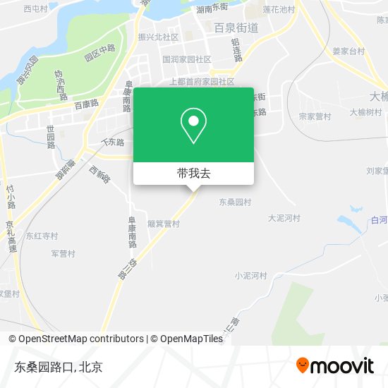 东桑园路口地图