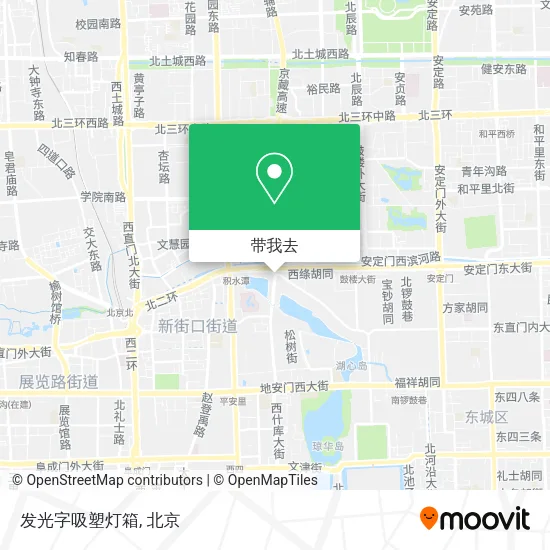 发光字吸塑灯箱地图