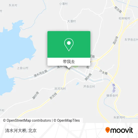 清水河大桥地图