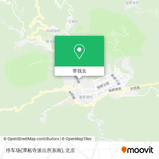 停车场(潭柘寺派出所东南)地图