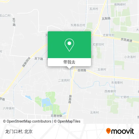 龙门口村地图