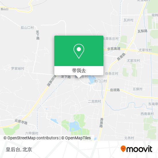 皇后台地图