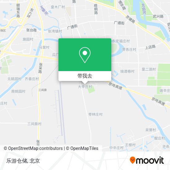 乐游仓储地图