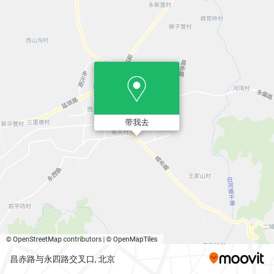 昌赤路与永四路交叉口地图