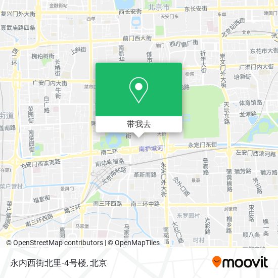 永内西街北里-4号楼地图