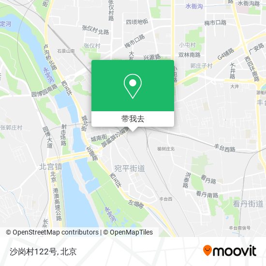 沙岗村122号地图