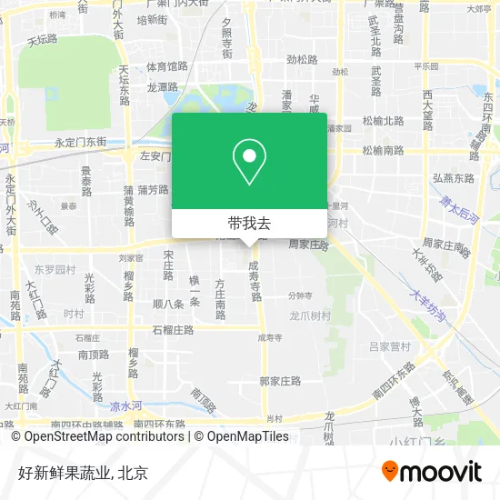 好新鲜果蔬业地图