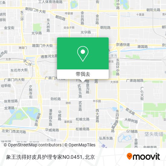 象王洗得好皮具护理专家NO.0451地图