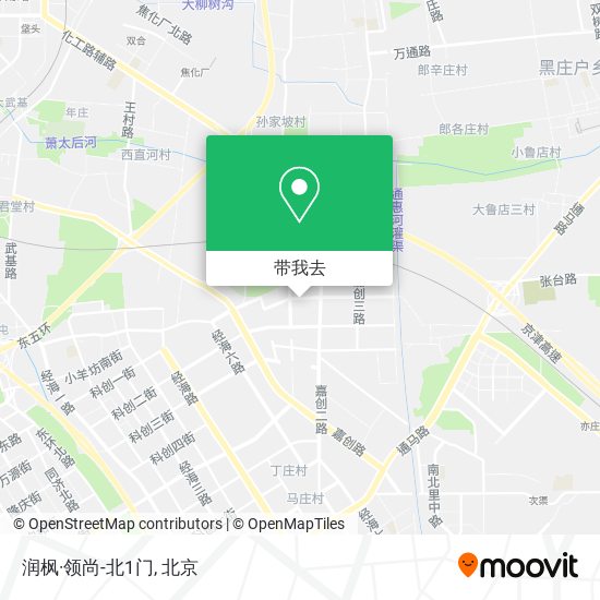 润枫·领尚-北1门地图